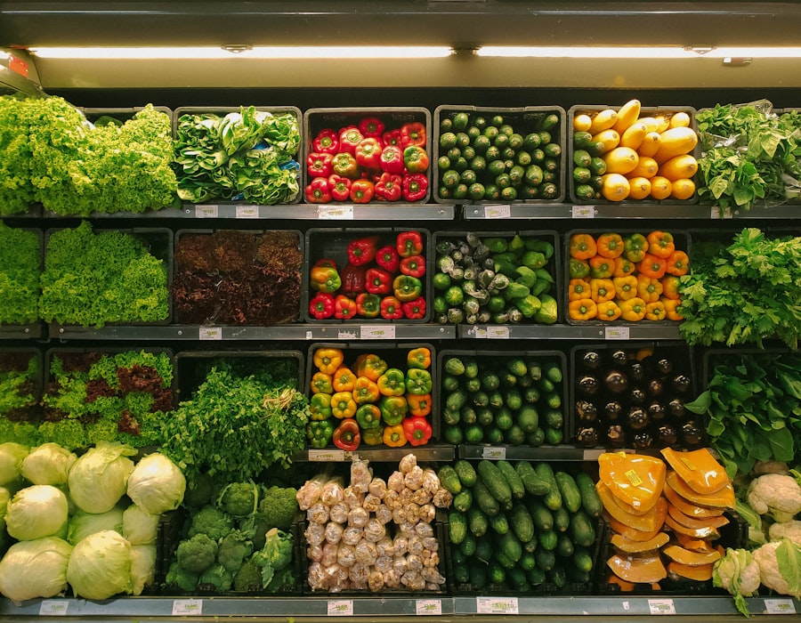 Fresh grocery vendor